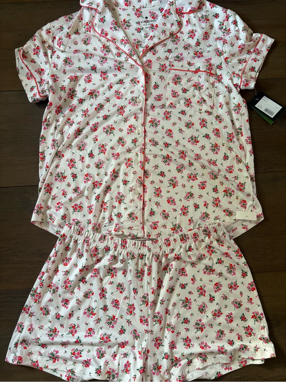 Kate spade floral size medium pijamas set